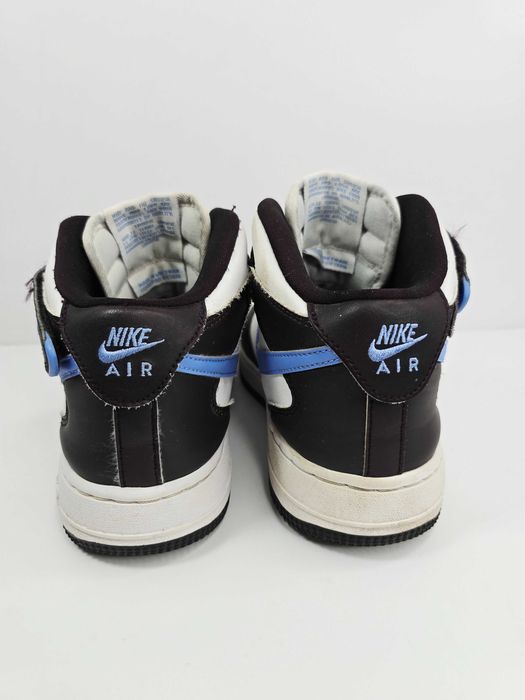 Nike air force 1 mid easyon wysokie skórzane sneakersy 36,5