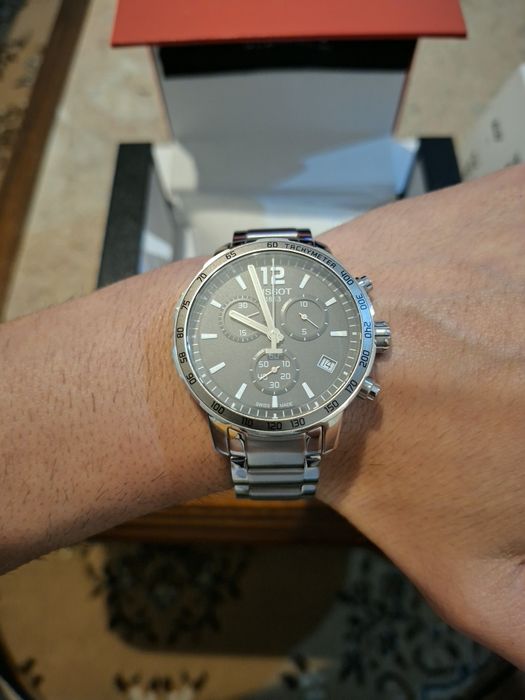 Relógio Tissot Quickster Chronograph Original – Full Set