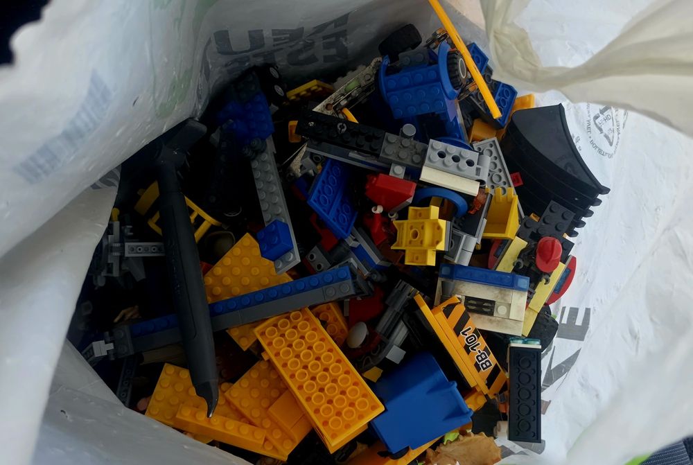 Peças lego variadas