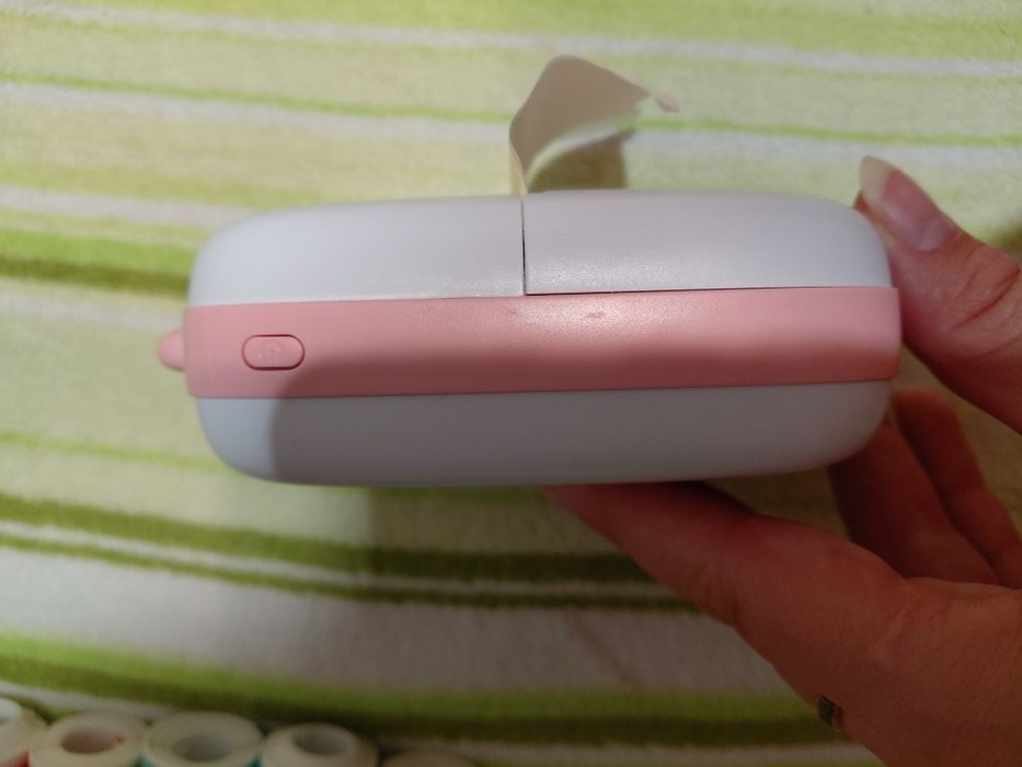 Міні термопринтер з набором паперу для друку