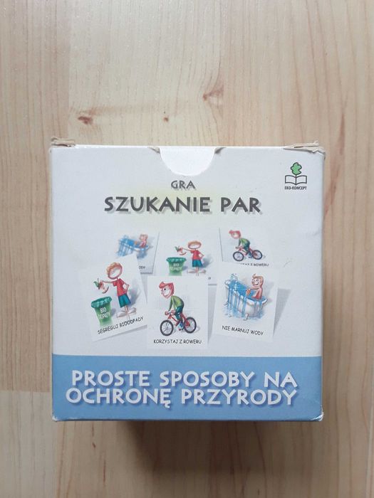 Gra Proste sposoby na ochronę przyrody (szukanie par)