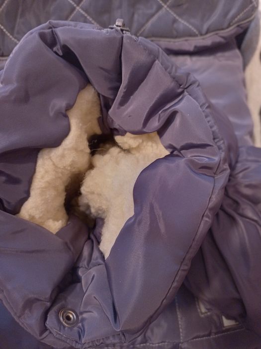 Зимовий конверт в коляску на овчині ДоРечі Trend Графітовий