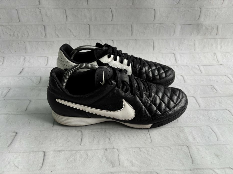 Nike Tiempo Найк 44 Розмір Шкіряні Сороконожки Бампы Футзалки Оригінал