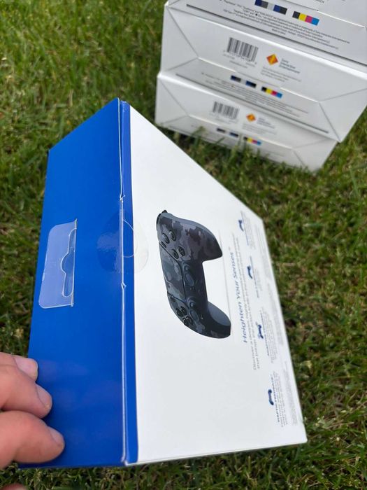 Геймпад Sony DualSense Grey Camo для PS5 | Оригинал V3 джойстик