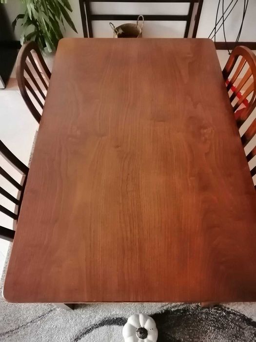Solid chestnut wood table64550768520193121