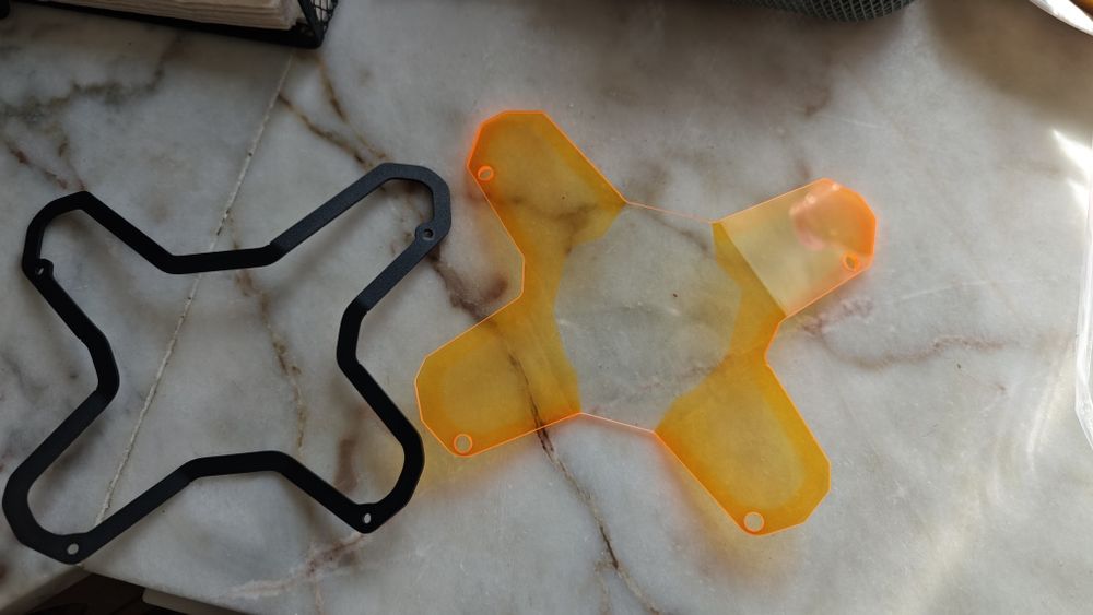 Proteção farol BMW GS 1300