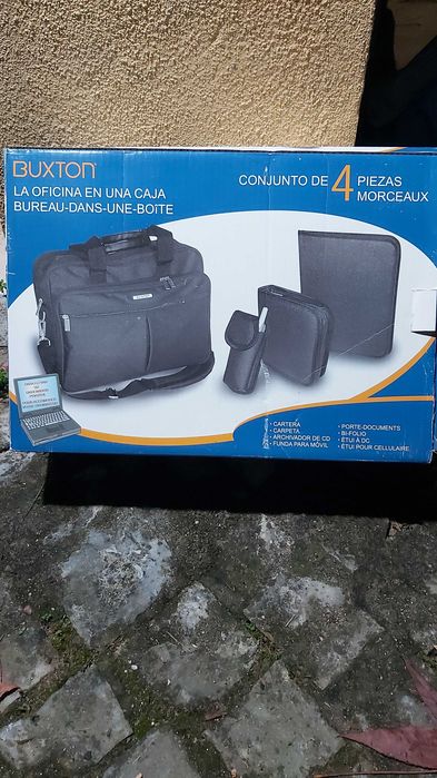 Pasta de transporte de PC e documentos