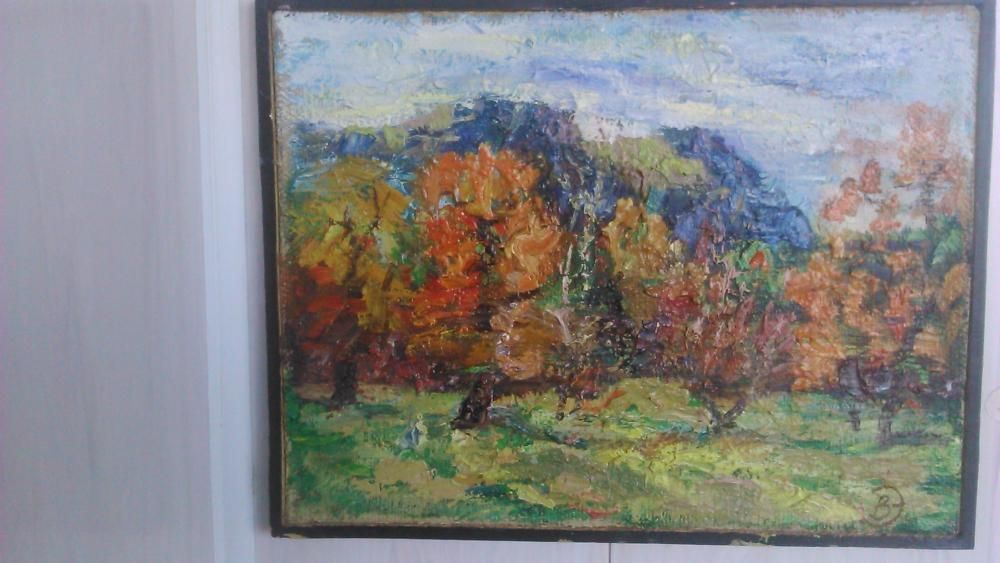 Картина маслом. В.Эндеберя.