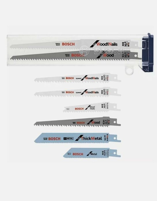 Набор полотен для сабельная пила Bosch Rsap8pk