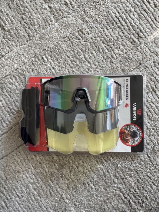 Walfort okulary z 3 wymiennymi soczewkami