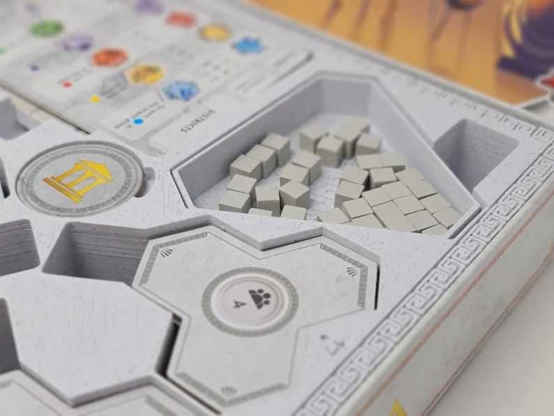 Insert organizer do gry planszowej Akropolis