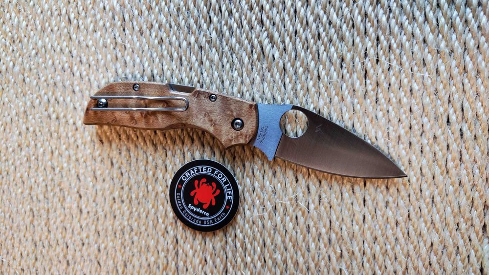 Spyderco Chaparral Birdseye Maple CTS-XHP