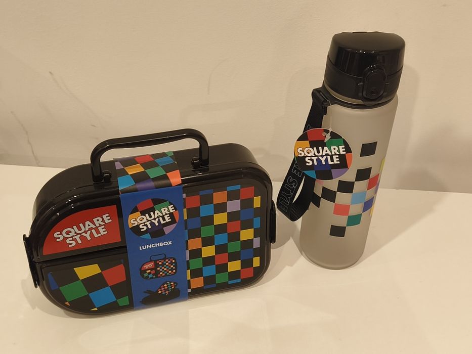 Lunchbox + bidon Square Style