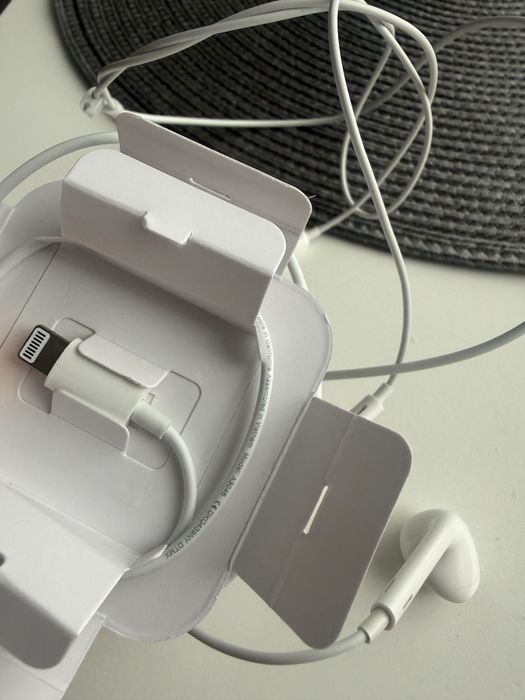 Наушники еарподс аирподс earpods lightning лайтнинг новые с комплекта