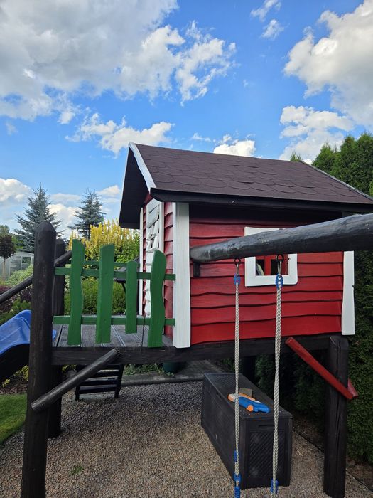 Domek drewniany dla dzieci, kurnik, gołębnik, Domek narzędziowy
