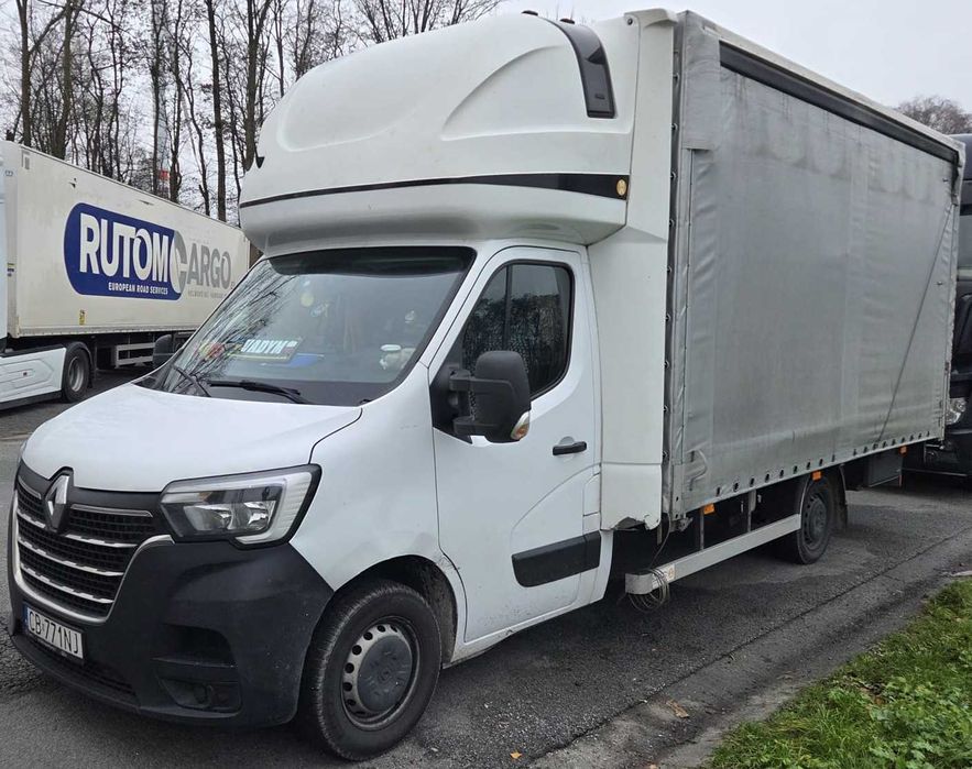 Renault Master, Plandeka, 8 Pallet