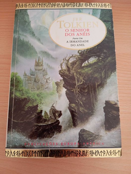 3 livros Obras JRR Tolkien Publicações Europa América