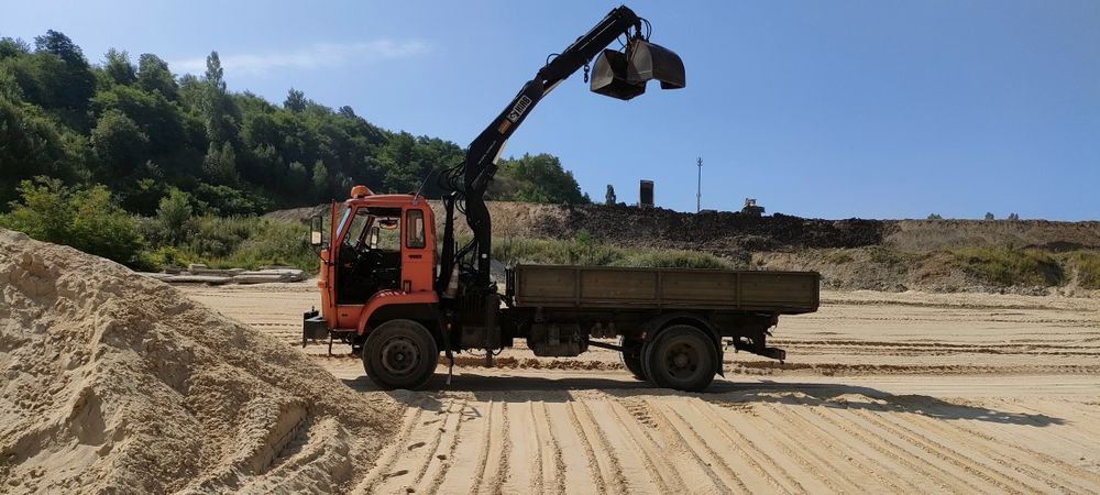 Transport materiałów budowlanych, HDS ! Ziemia piasek gruz