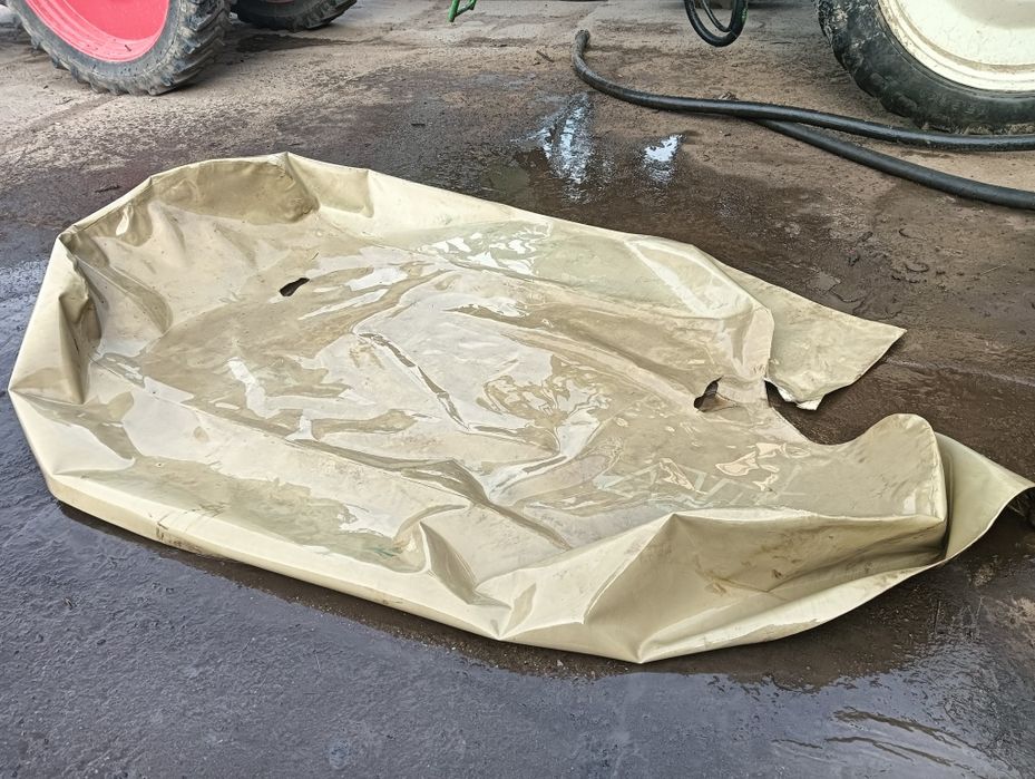 Plandeka używana w stanie bdb do kosiarka dyskowa Krone 242