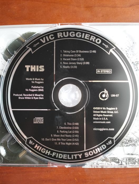 CD - Vic Ruggiero64752259152258121