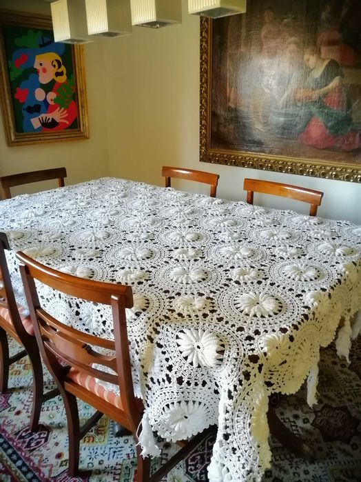 Crochet Lace Tablecloth