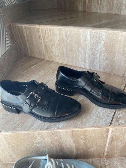 Туфлі монки  38 натуральна шкіра respect