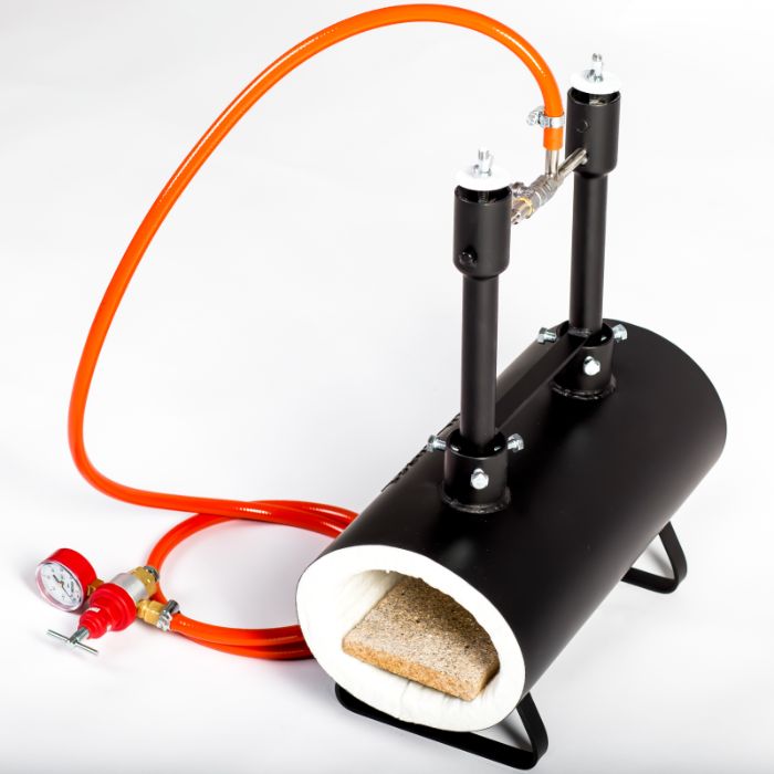 forno a gas forja fornalha endurecimento gas facas