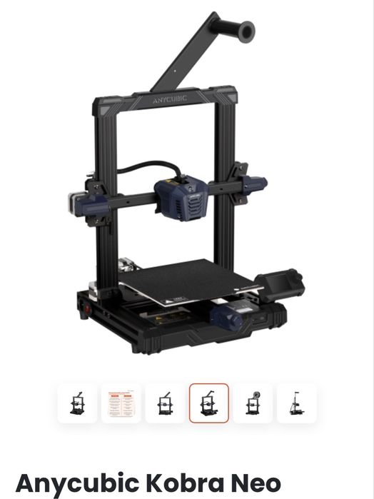 Impressoras 3d anycubic cobra e cobra neo