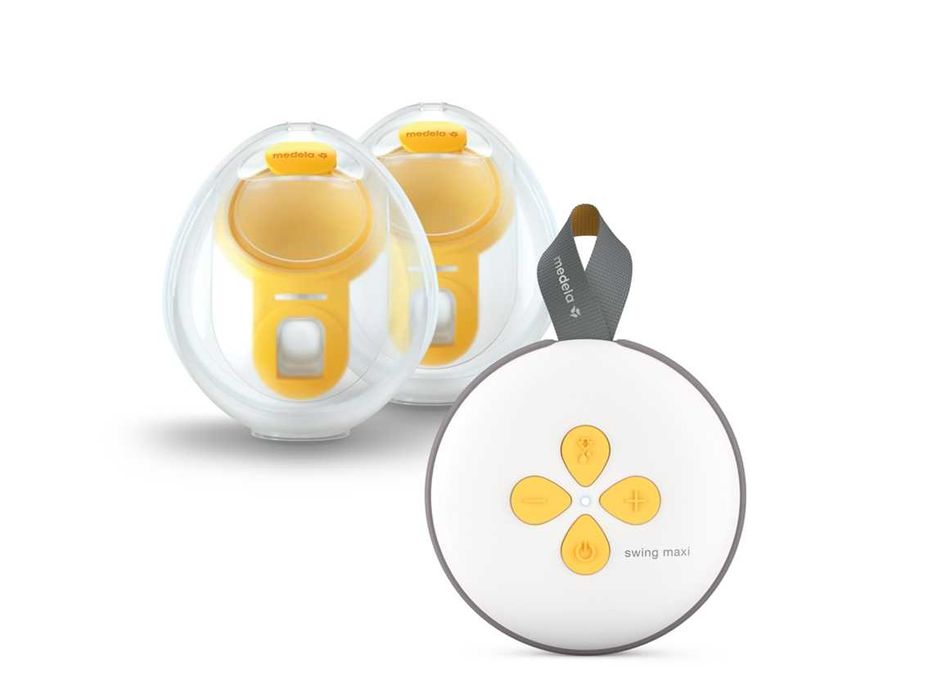 Bomba tira-leite elétrica dupla Medela Swing Maxi Hands-Free – Como nova