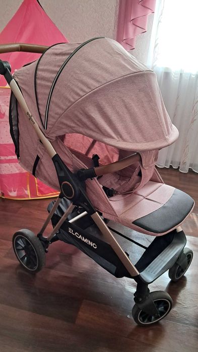 Дитяча коляска Прогулка коляска детская ElCamino Galant для девочки