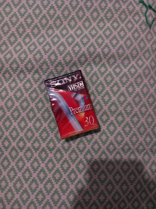 Relíquia: Cassete virgem Sony selada