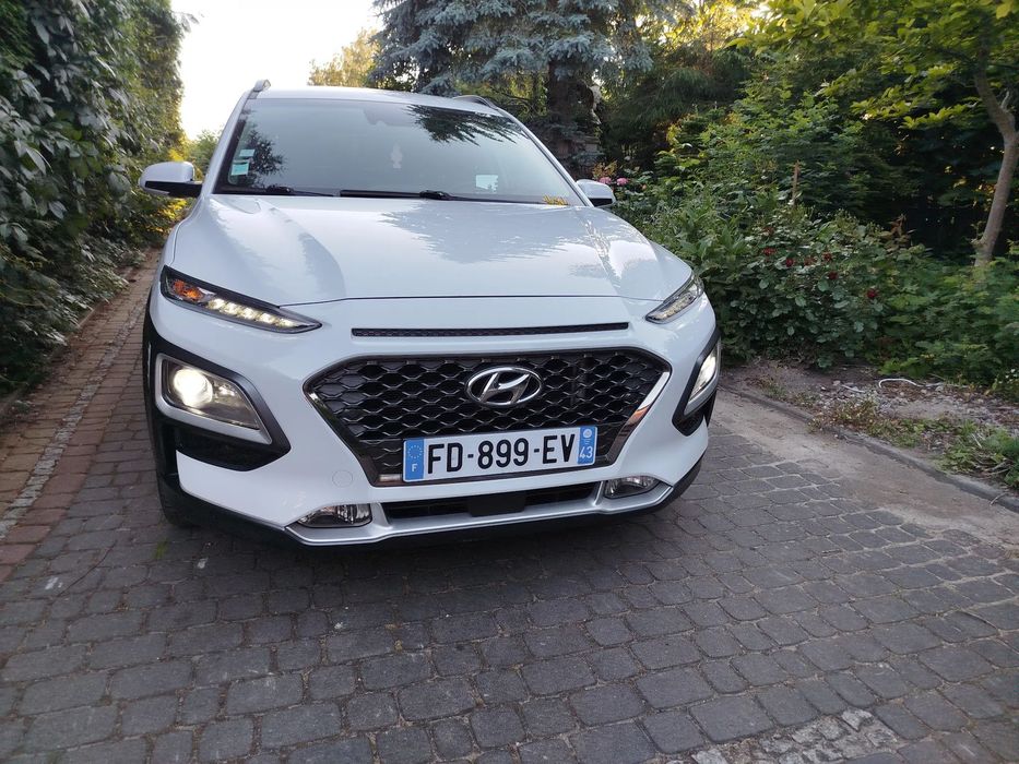 Hyundai Kona 4x4  - Automat - Ful Opcja Bezwypadkowy Stan Techniczny IDEALNY