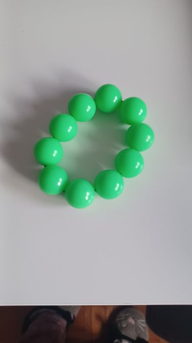 Pulseira verde claro