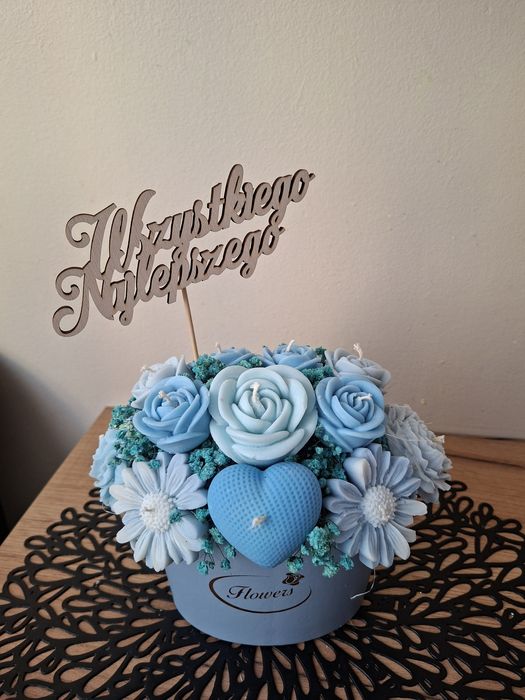 Flower boxy ze świec sojowych