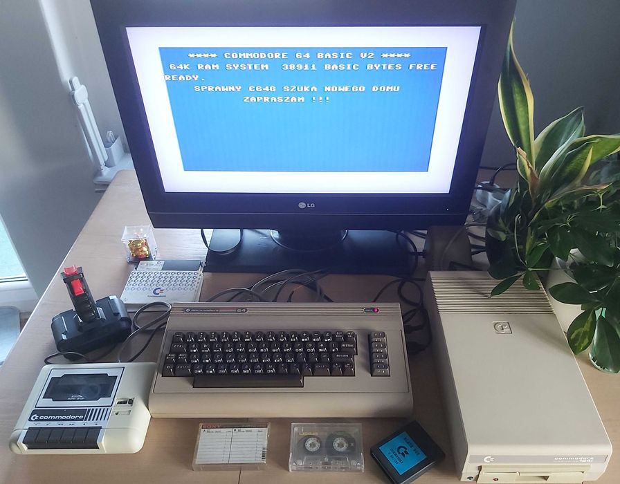 Commodore C64 komplet sprawny