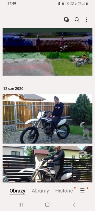 Cross YAMAHA YZ  250f