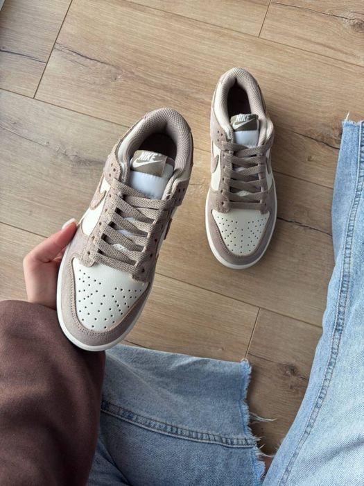 ФОТО РЕАЛ‼️ Жіночі кросівки Nike SB Dunk Low Sail Malt