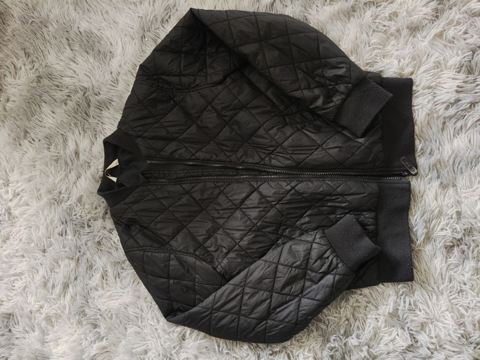Kurtka bomberka czarna H&M roz. 152 chłopiec