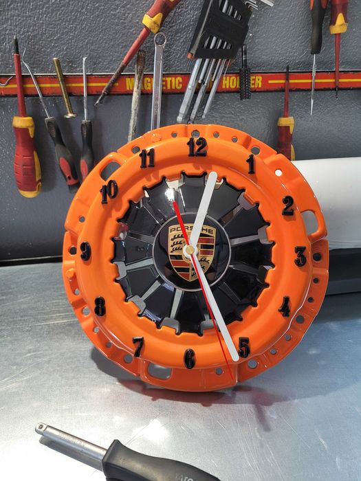 Zegar z docisku sprzęgła Rękodzieło !!! ByHands