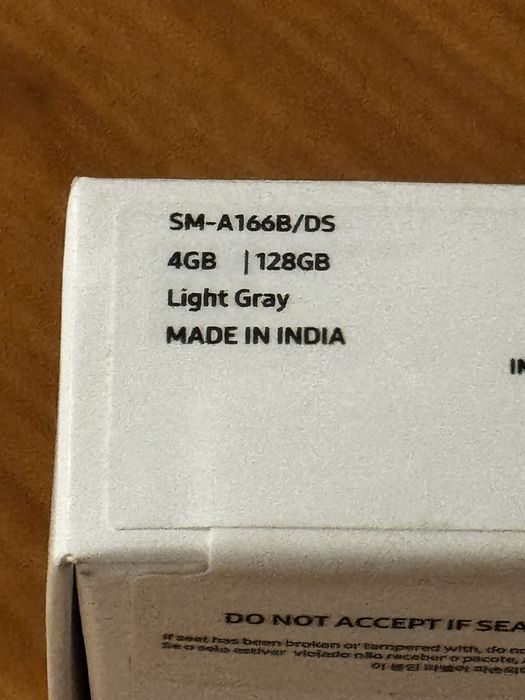 Samsung A16 5G na caixa selado