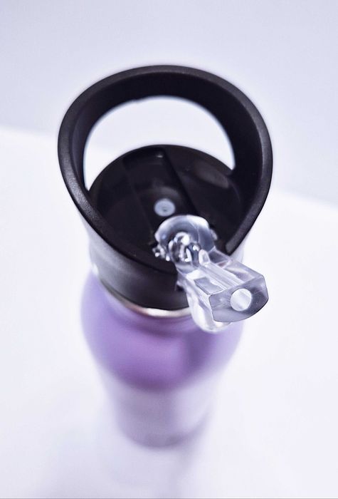 Nowa fioletowa butelka ze stali nierdzewnej bidon termos Decor 700ml