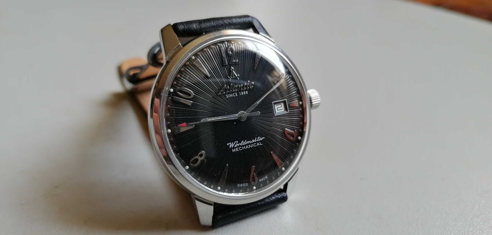 atlantic - worldmaster - art deco - zegarek
