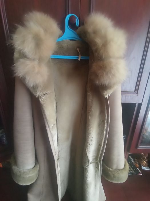 Пальто дублёнка зима