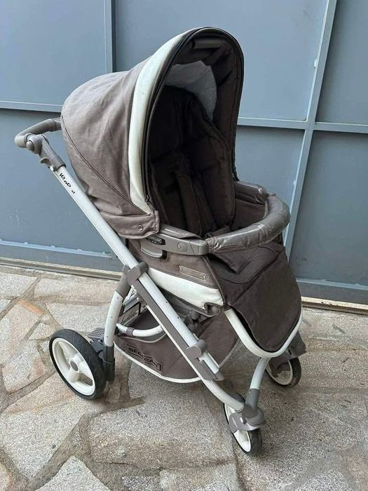 Carrinho de bebé trio bebecar c acessórios