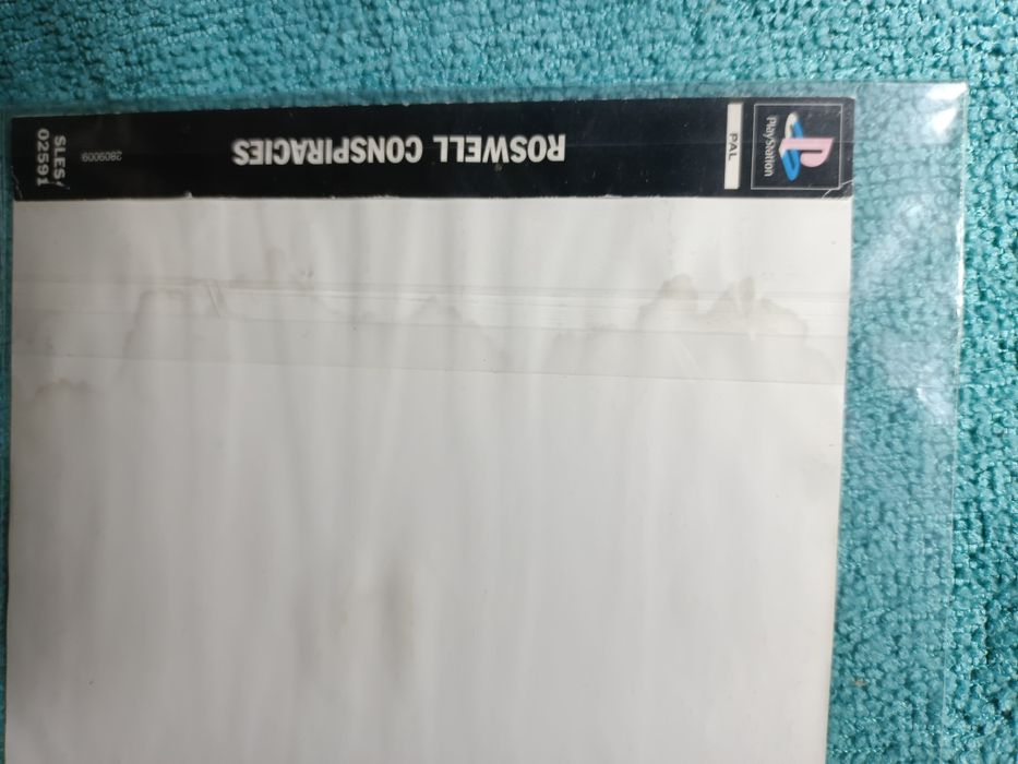 PlayStation 1 Roswell Conspiracies ps1 PSX Okładka Tylnia