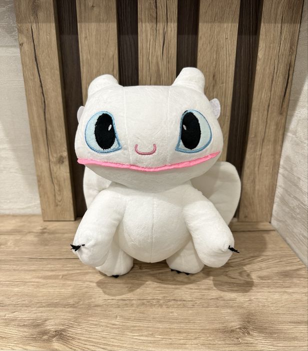 М'яка іграшка Беззубик 30 см | Як приручити дракона Дракон Нічна Фурія