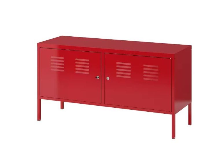 Armario IKEA, vermelho 119x63cm