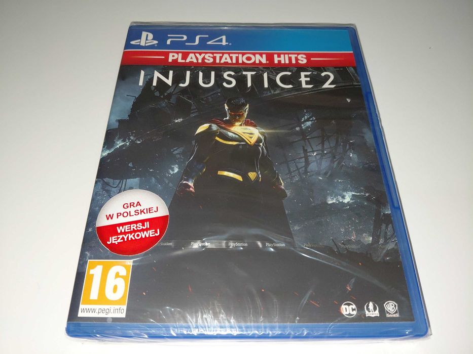 ps4 INJUSTICE 2 po polsku bijatyka tych od mortala z bohaterami NOWA!