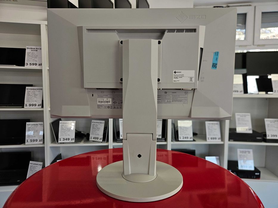 Monitor Bezramkowy Eizo 24" EV2450 Pełna Regulacja Klasa A Faktura