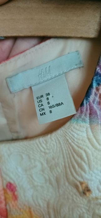 Sukienka damska HM rozm. 38